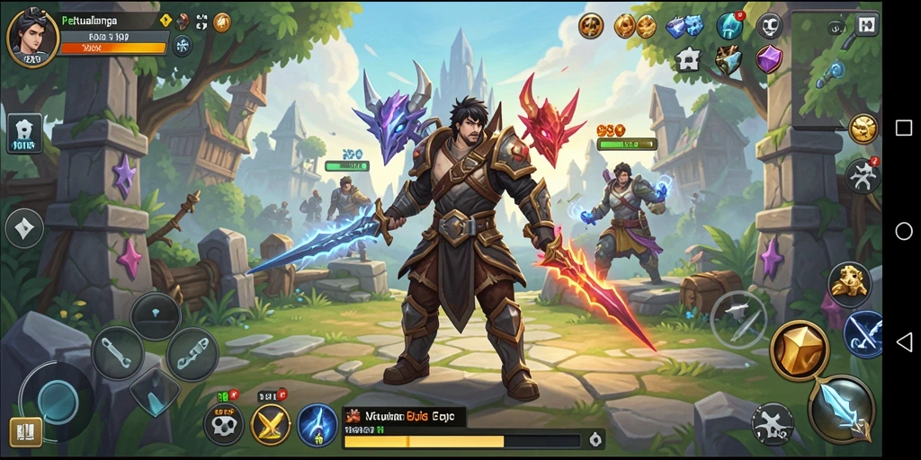 Screenshot 9939 menunjukkan momen seru dalam pertarungan RPG.