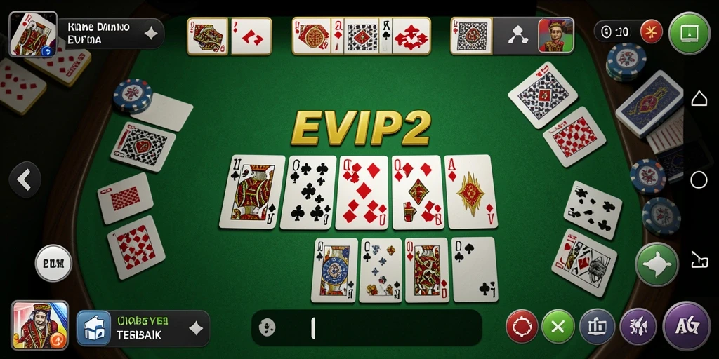 Tampilan gameplay menarik dan seru dalam EVIP2.
