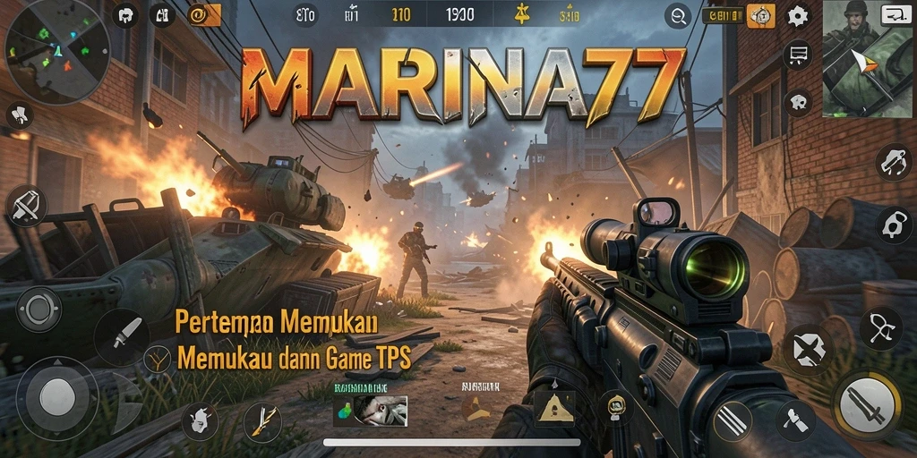 Gameplay intens dengan pertarungan seru di MARINA77.