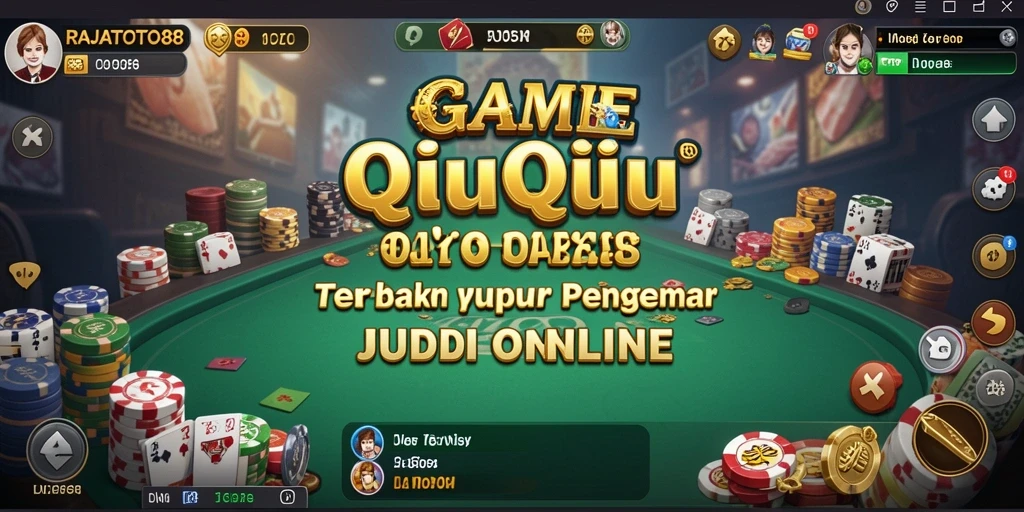 Gameplay seru QiuQiu di RAJATOTO88 dengan grafik menawan.