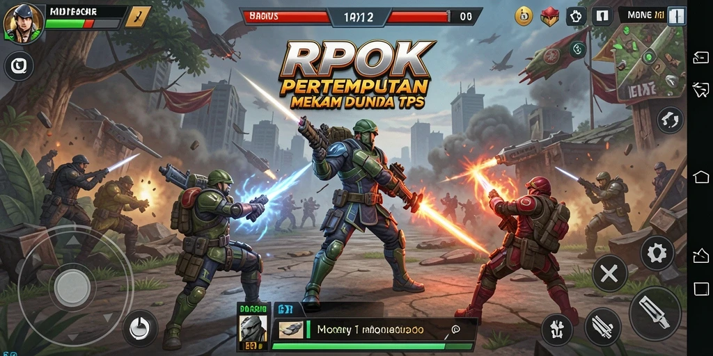 Tampilan gameplay RPOK yang seru dan mendebarkan.