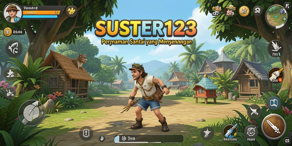 Tangkapan layar menunjukkan gameplay seru dari SUSTER123 yang menghibur.
