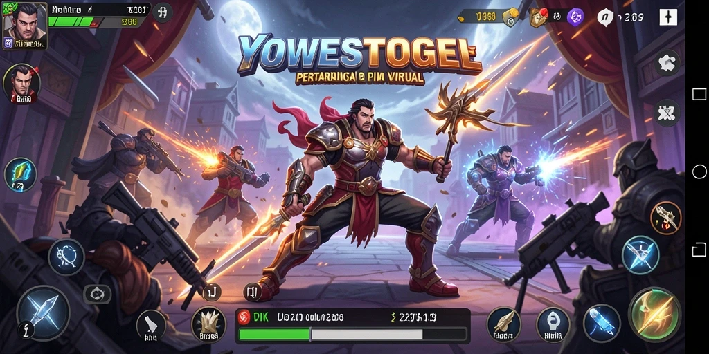 Gameplay YOWESTOGEL menghadirkan pertarungan yang seru dan dinamis.